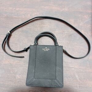 Kate Spade Black Textured Tote